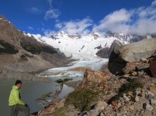 El Chalten National Park: The first vision of a bamboo raft was discussed while we hiked this beautiful National Park